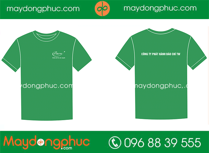 May áo phông Công ty Phát hành báo chí TW