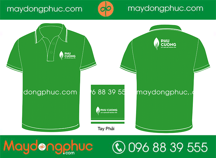 May áo phông Công ty Phú Cường