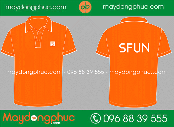 May áo phông Công ty SFUN - mẫu 2