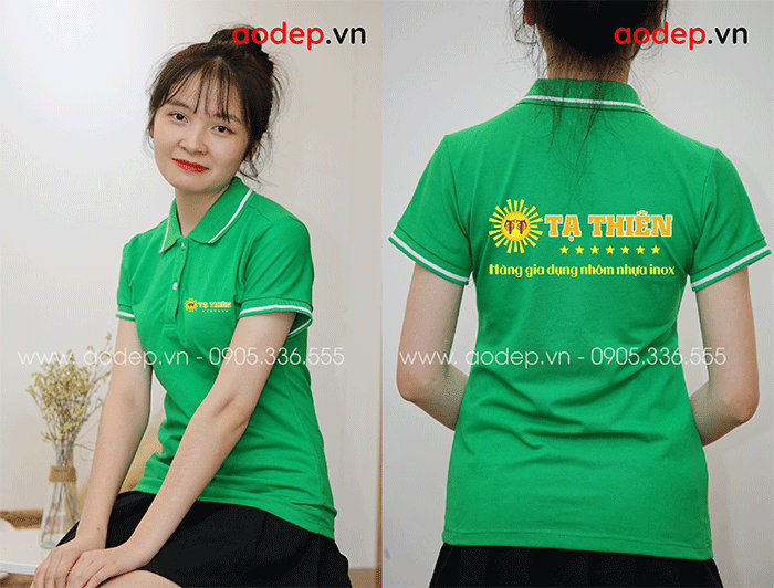 May áo phông Công ty Tạ Thiên - mẫu 2