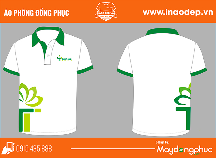 May áo phông Công ty Tân Thanh Medical