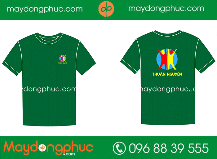 May áo phông Công ty Thuận Nguyên - mẫu 2