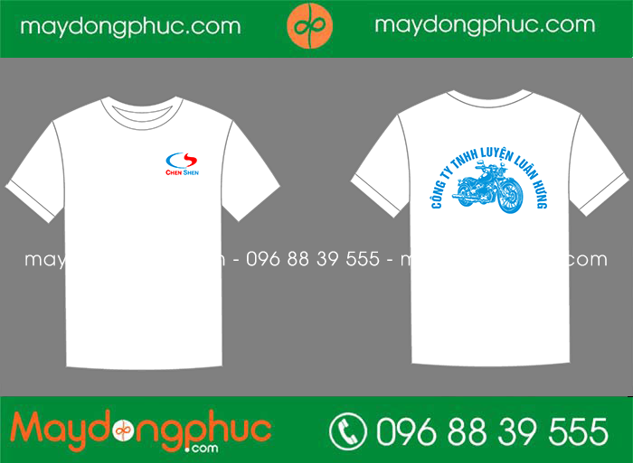 May áo phông Công ty TNHH Luyện Luân Hưng