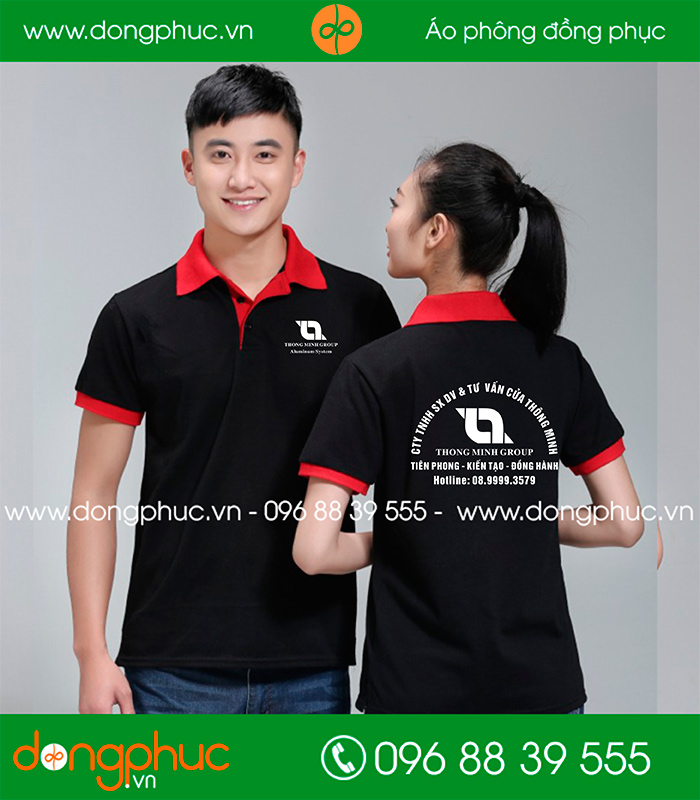 May áo phông Công ty TNHH SX&DV Tư vấn cửa thông minh