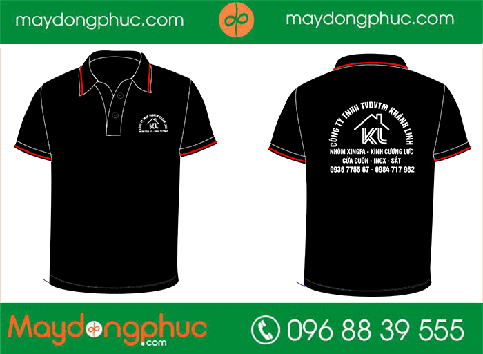 May áo phông Công ty TNHH TVDVTM Khánh Linh