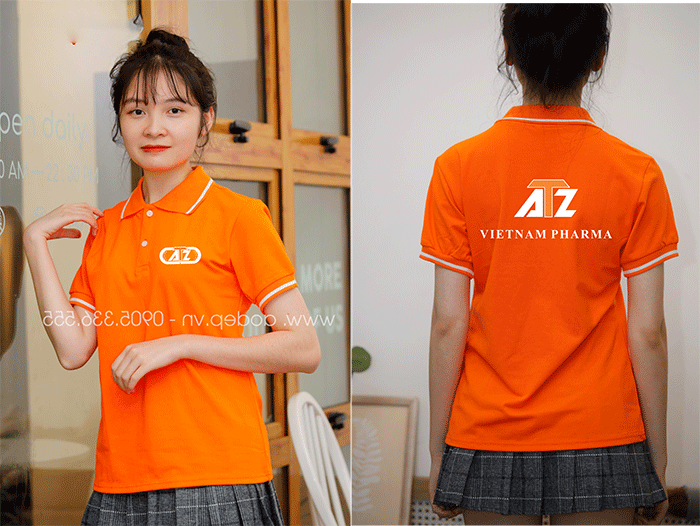 May áo phông Công ty Vietnam Pharma ATZ