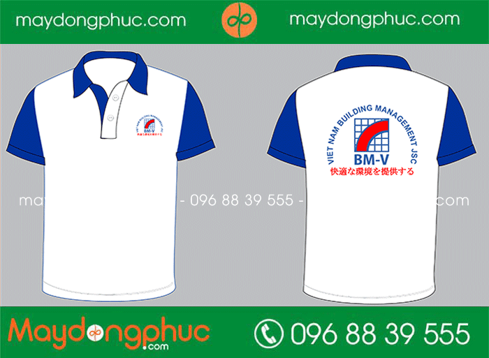 May áo phông Công ty Vietnam Building Management