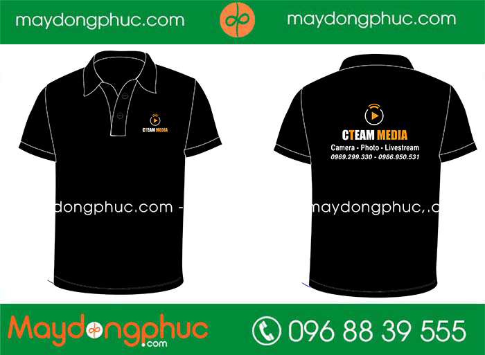 May áo phông Cửa hàng Cteam Media