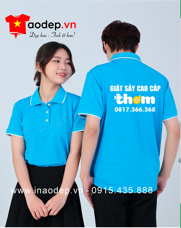 May áo phông Cửa hàng giặt sấy cao cấp Thơm
