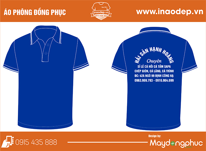 May áo phông Cửa hàng Hải sản Hạnh Hoàng