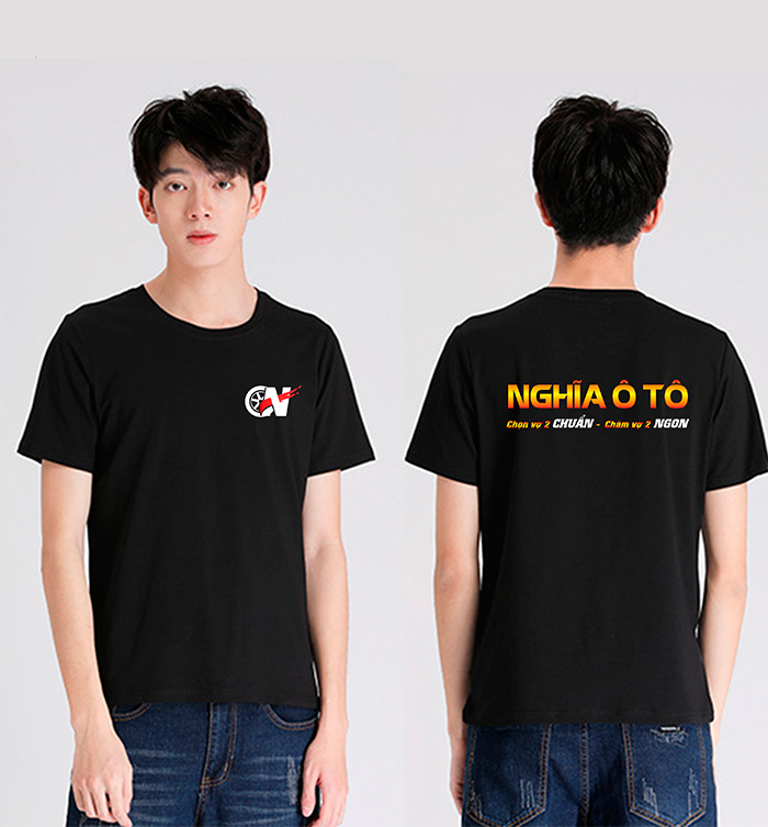 May áo phông Cửa hàng Nghĩa Ô Tô