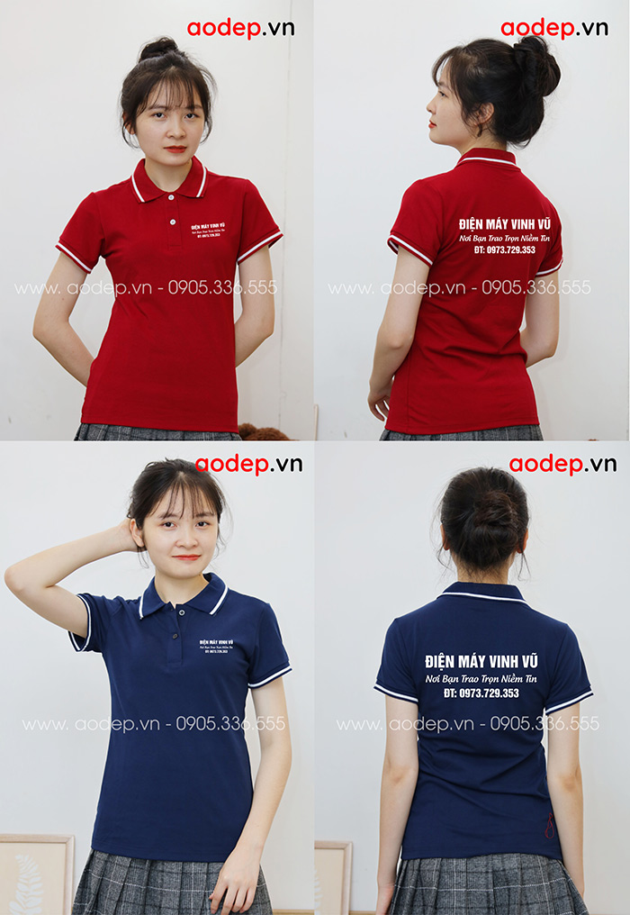 May áo phông Điện máy Minh Vũ