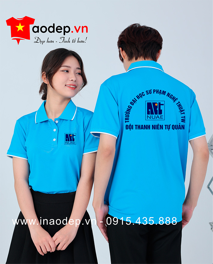 May áo phông Đội thanh niên tự quản Trường Đại học sư phạm nghệ thuật TW