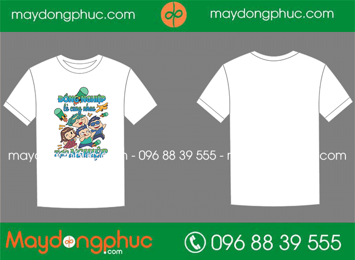 May áo phông Đồng nghiệp là cùng nhau tạo nghiệp