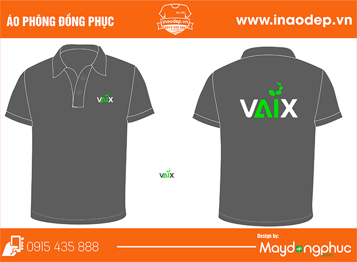 May áo phông đồng phục Công ty VAIX