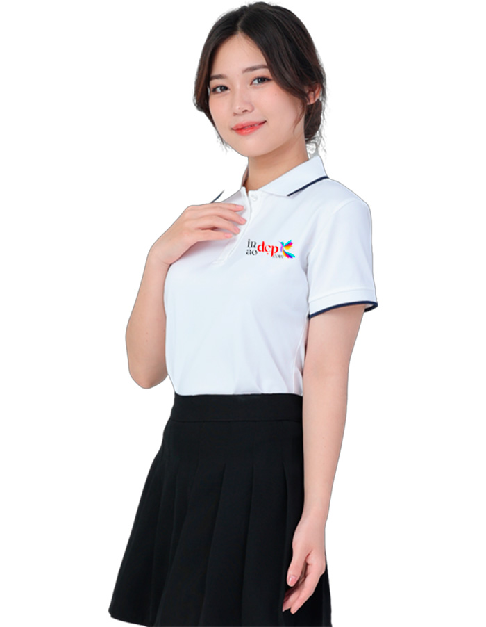 May áo phông đồng phục Inaodep.com màu trắng