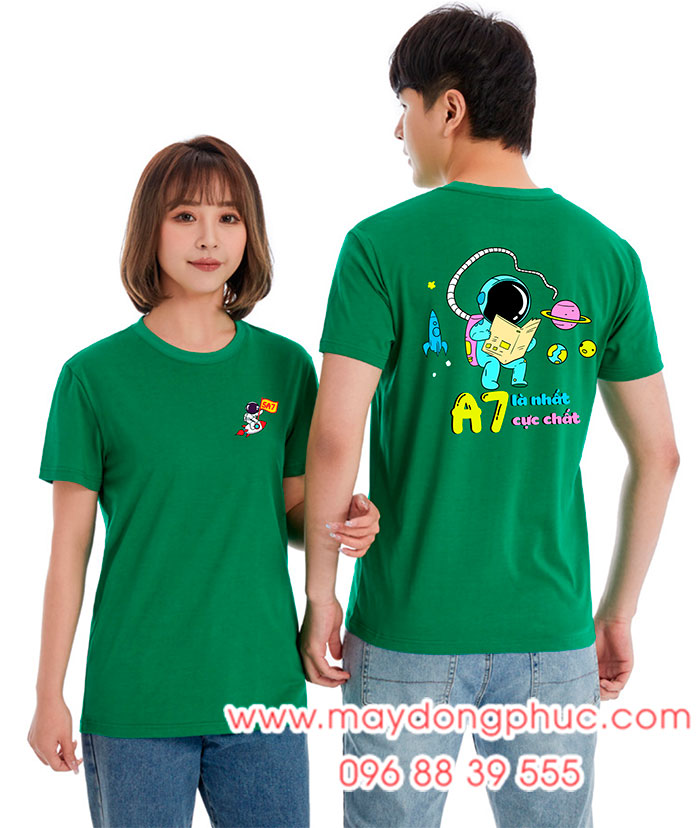 May áo phông đồng phục Lớp 5A7