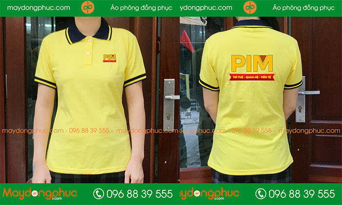 May áo phông đồng phục PIM