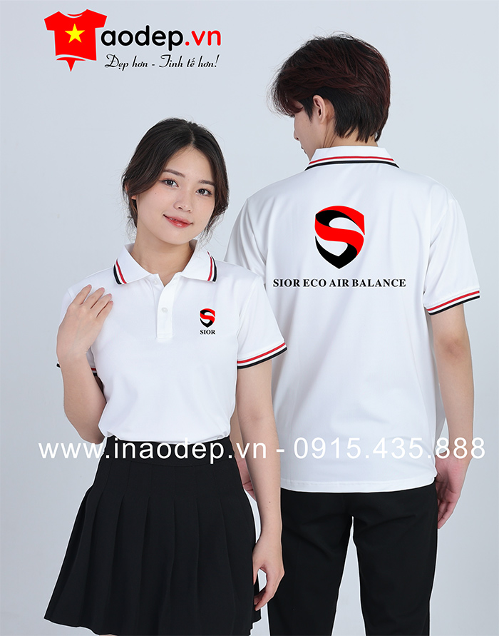 May áo phông đồng phục SIOR Eco Air Balance