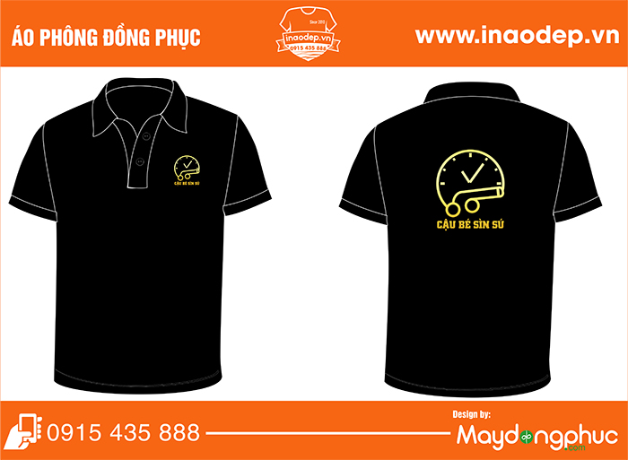 May áo phông đồng phục Cậu bé Sìn Sú