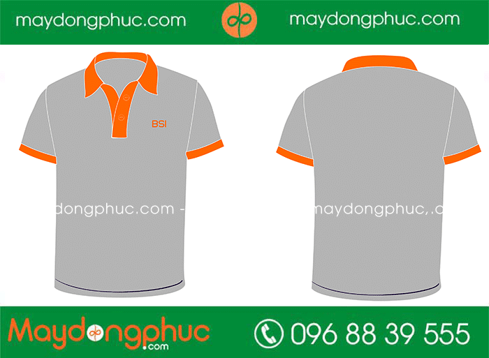 May áo phông Công ty BSI - mẫu 2