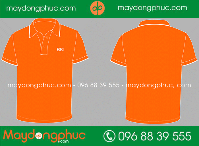 May áo phông Công ty BSI - mẫu 3