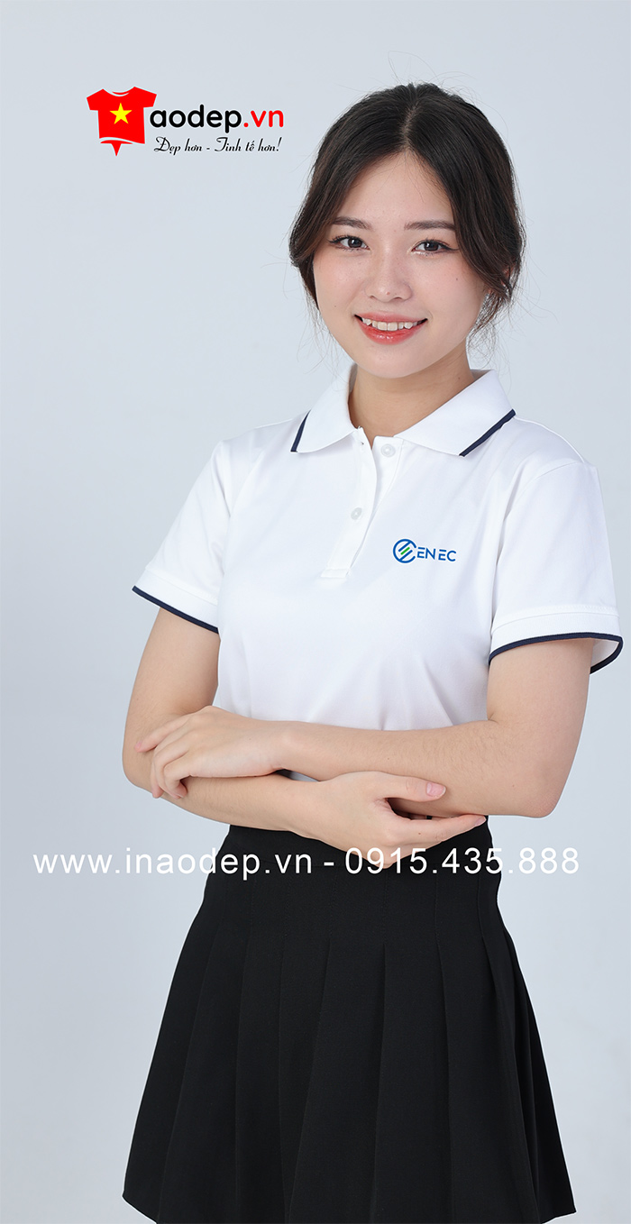 May áo phông đồng phục Công ty CENEC