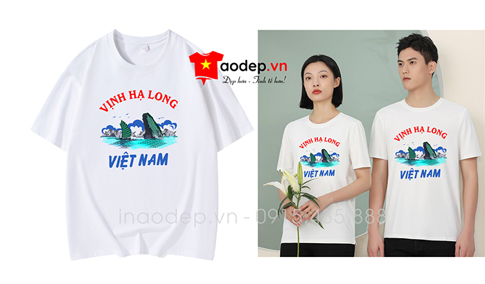May áo phông đồng phục Du lịch Hạ Long Việt Nam
