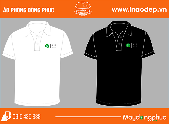 May áo phông đồng phục Mishi