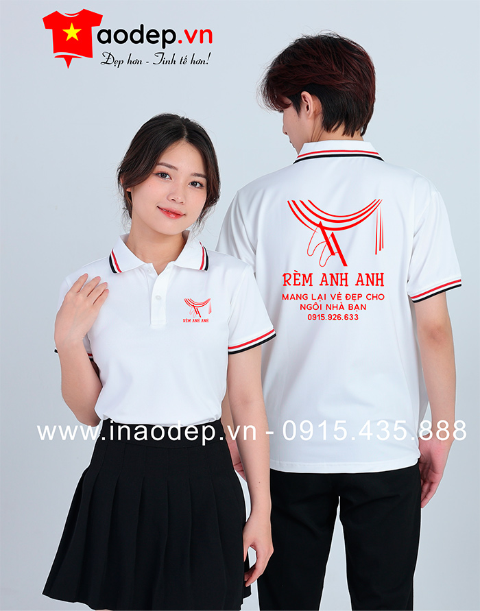 May áo phông đồng phục Rèm Anh Anh