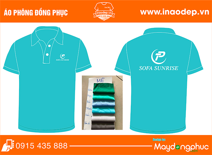May áo phông Công ty Sofa Sunrise