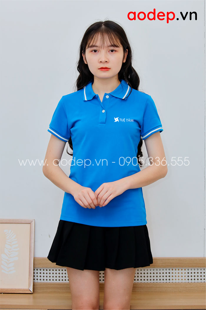May áo phông đồng phục Tuệ Tâm