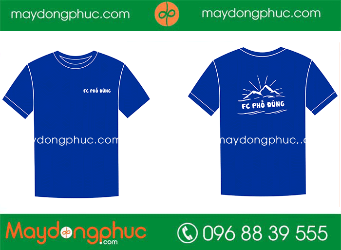 May áo phông FC Phố Đúng