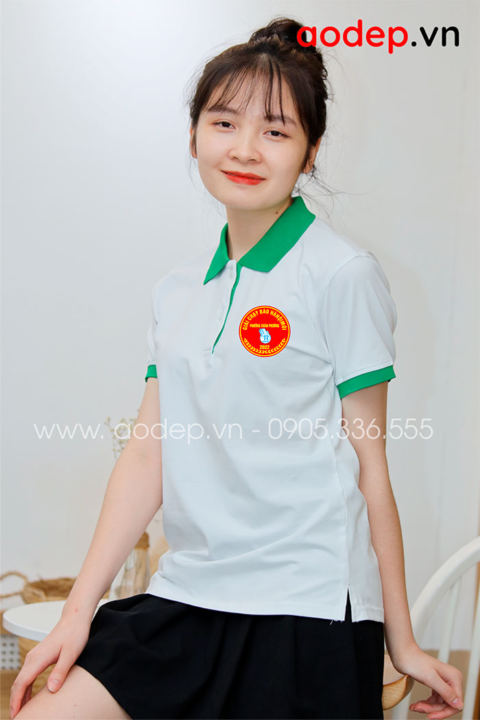 May áo phông Giải chạy báo hà nội mới