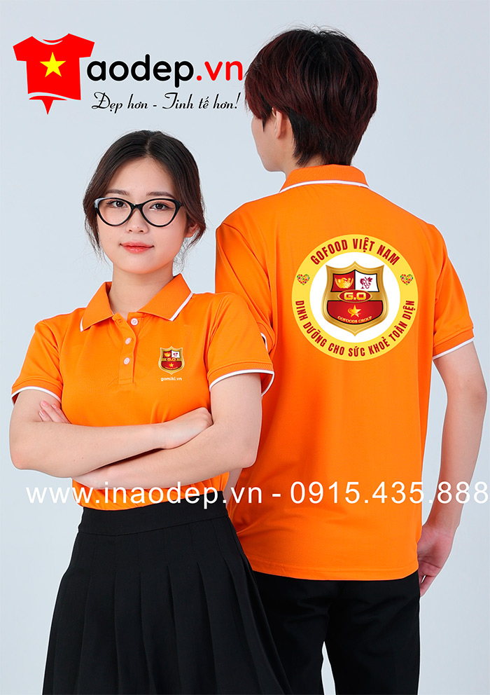 May áo phông GoFoods Group Việt Nam