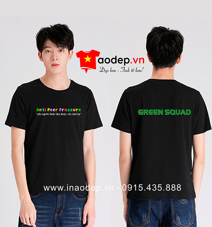 May áo phông Green Squad