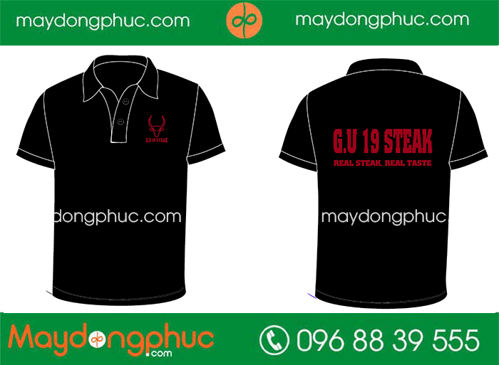 May áo phông GU19 Steak