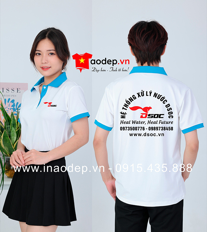 May áo phông Hệ thống xử lý nước DSOC