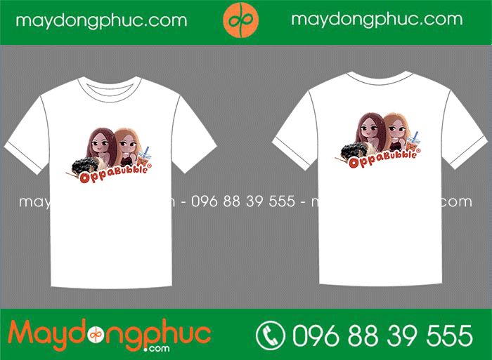 May áo phông hình Chibi
