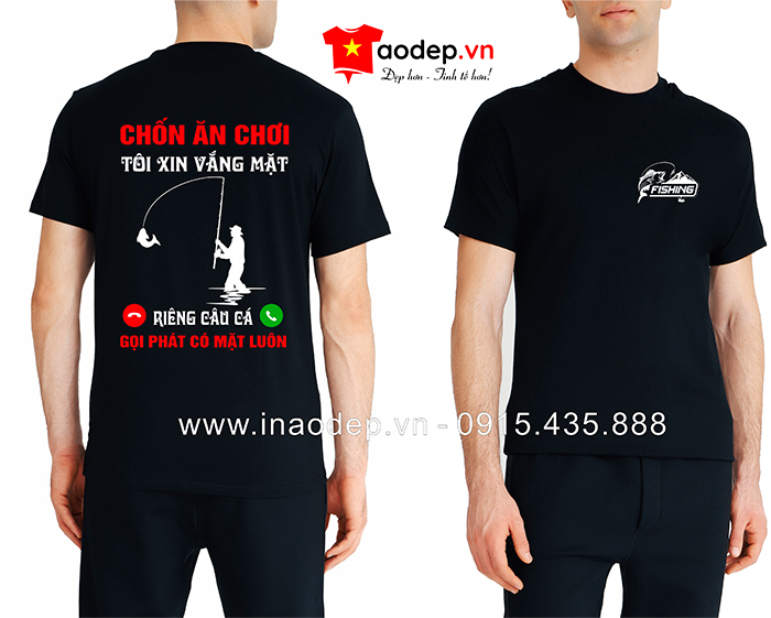 May áo phông Hồ câu Thế Anh - mẫu 2