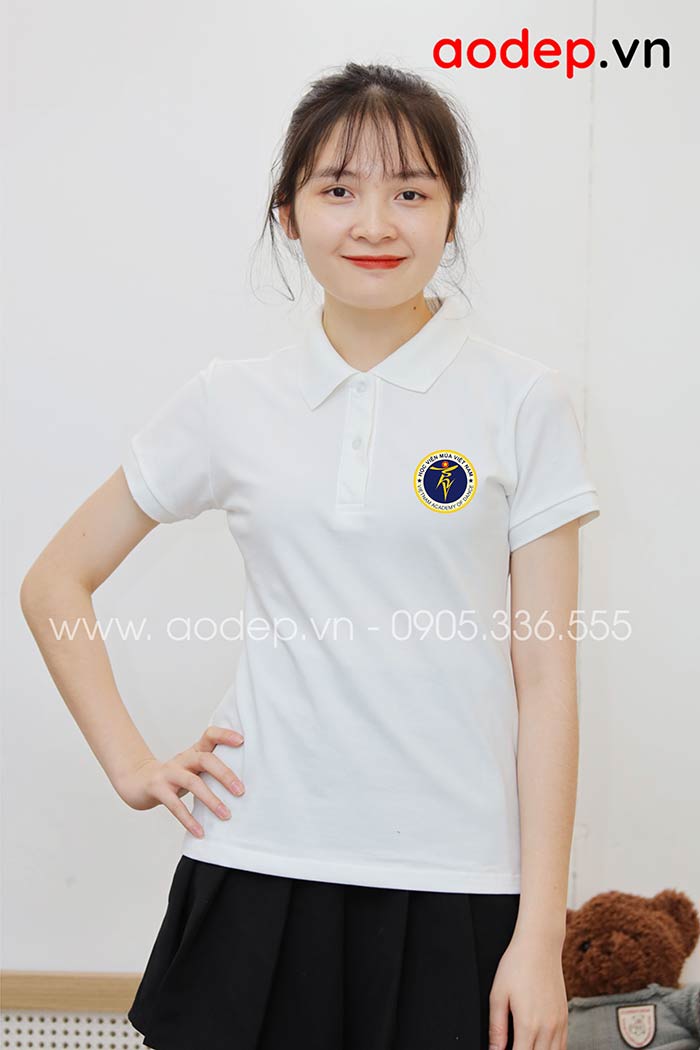 May áo phông Học viện Múa Việt Nam - mẫu 2