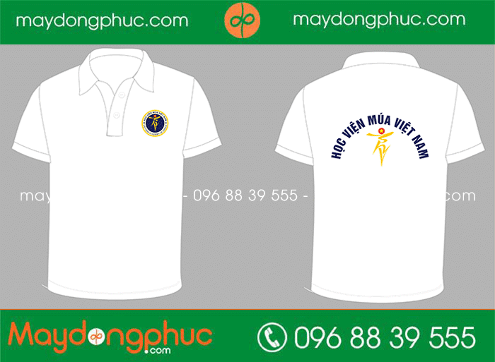 May áo phông Học viện Múa Việt Nam