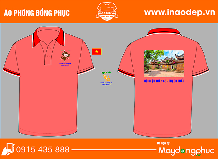 May áo phông Hội mậu thân 68 – Thạch Thất