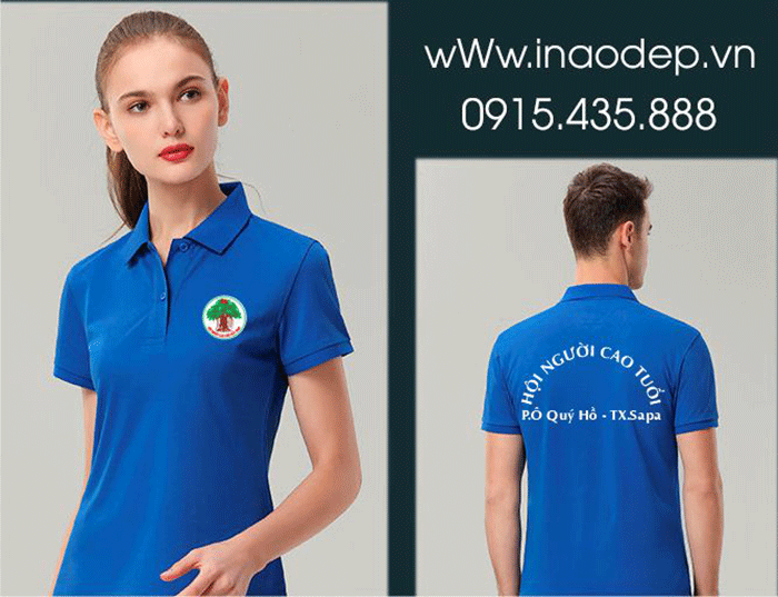 May áo phông Hội người cao tuổi TX Sapa