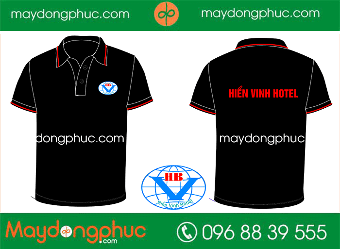 May áo phông Khách sạn Hiển Vinh