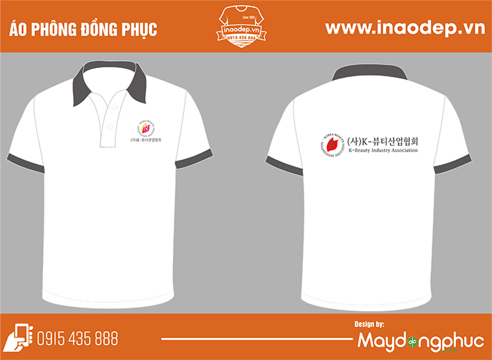 May áo phông Korea Beauty Industry Association