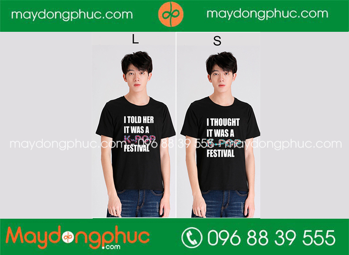 May áo phông K-POP Festival