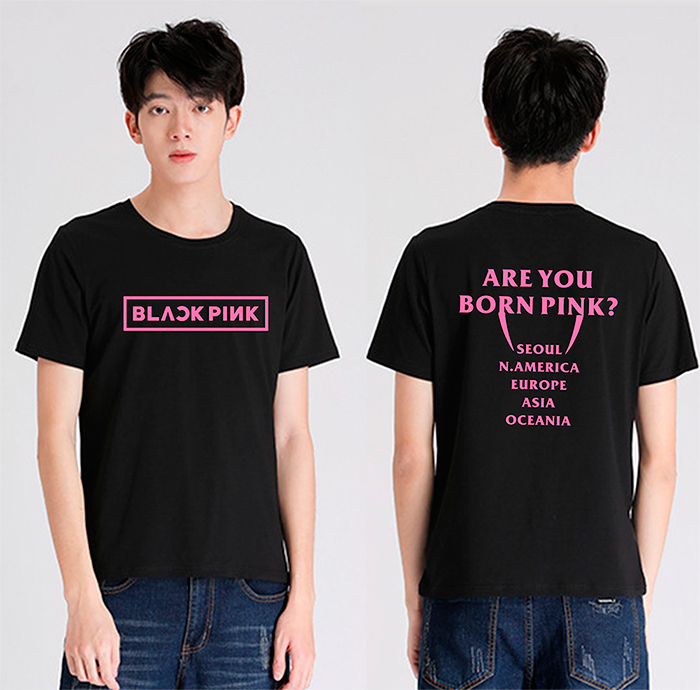 May áo phông màu đen Blackpink