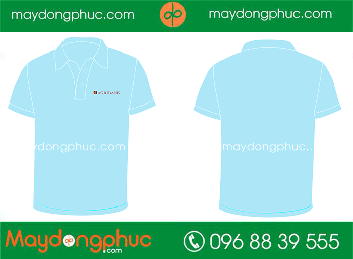 May áo phông Ngân hàng Agribank