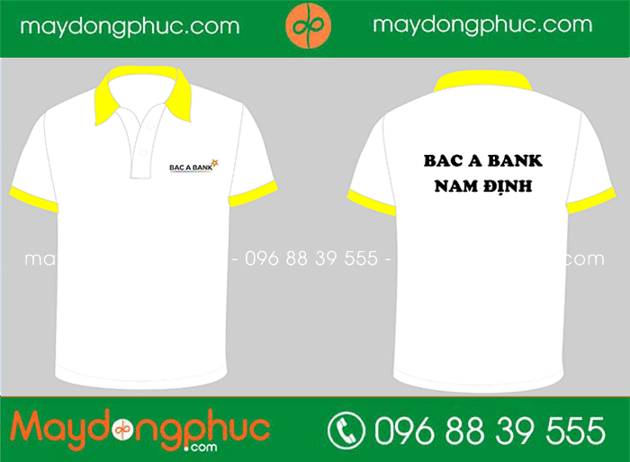 May áo phông Ngân hàng Bắc Á Nam Định